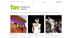 Desktop Screenshot of fotoagenciavalencia.com